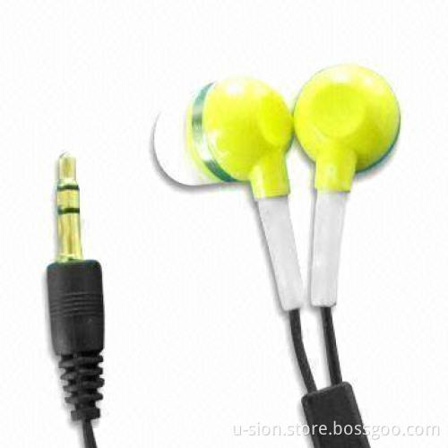 Noise-canceling Wired Earphones with 3.5mm Plug and 10mm Speakers, Comes in Various Colors